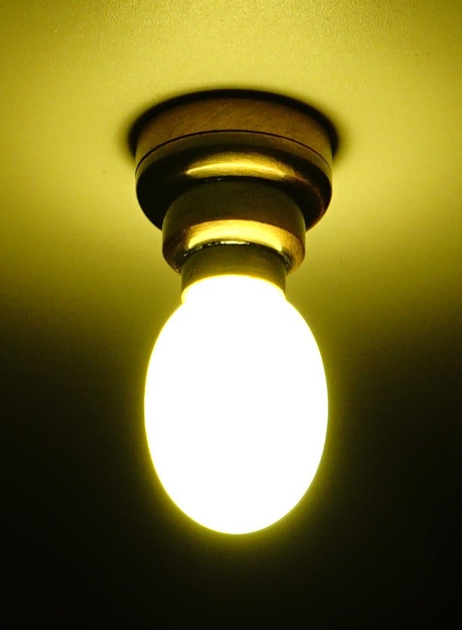 Waldosia 1:12 Scale Dollhouse Miniature LED Ceiling Light Set (Copper) - Image 3